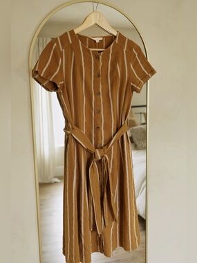 100% Cotton Button Down Dress